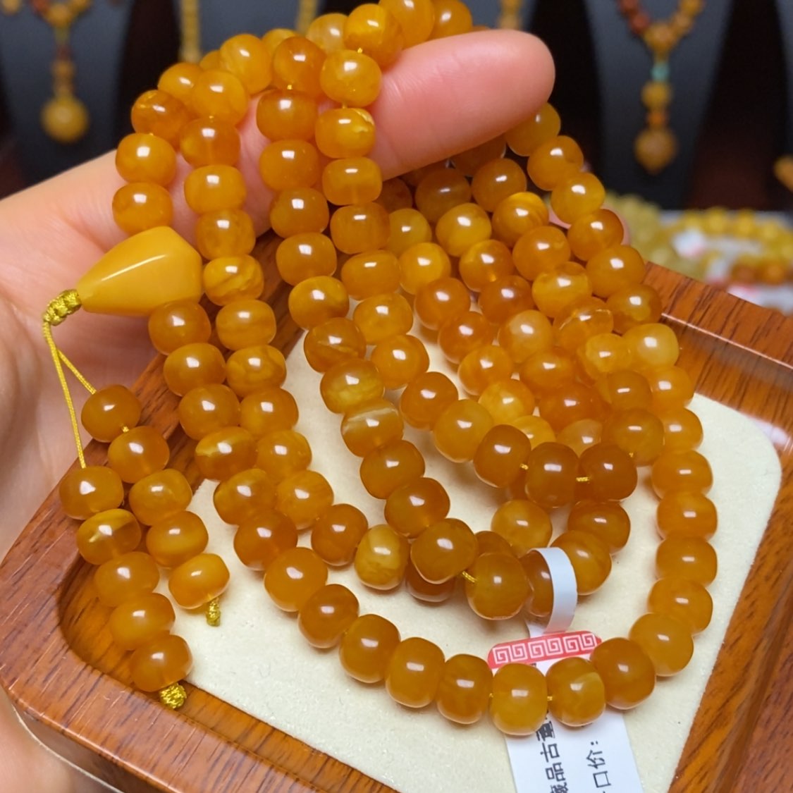 【闪购商品】蜜蜡手链未镶嵌手串