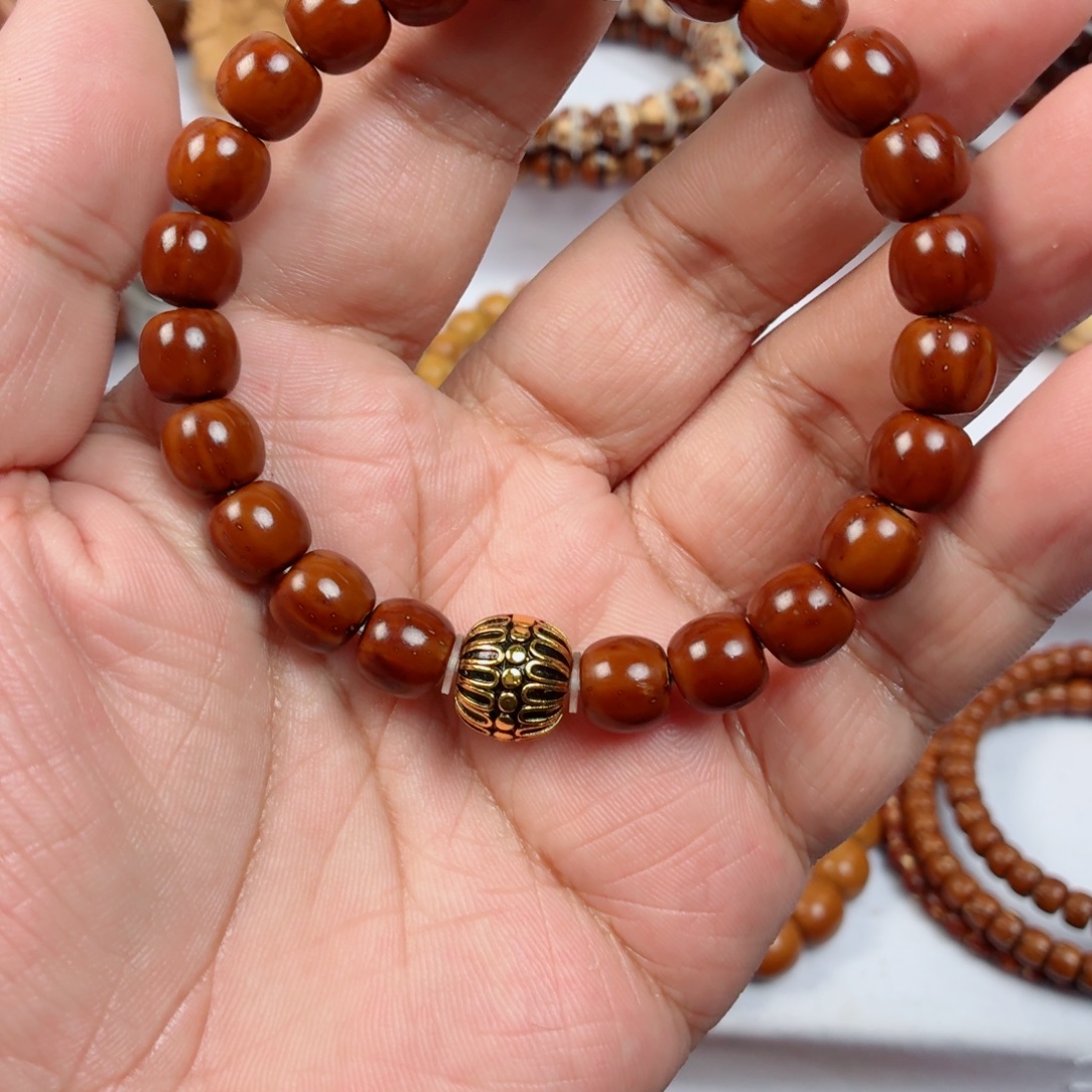 手串紫金鼠实心老型，