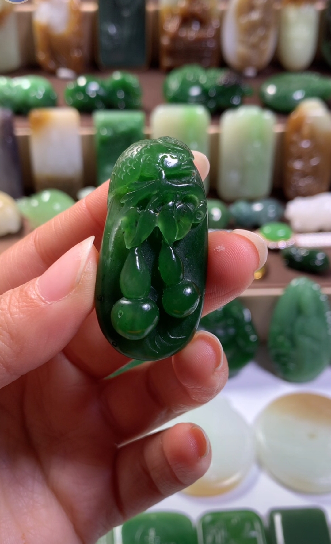 和田玉挂件未镶嵌