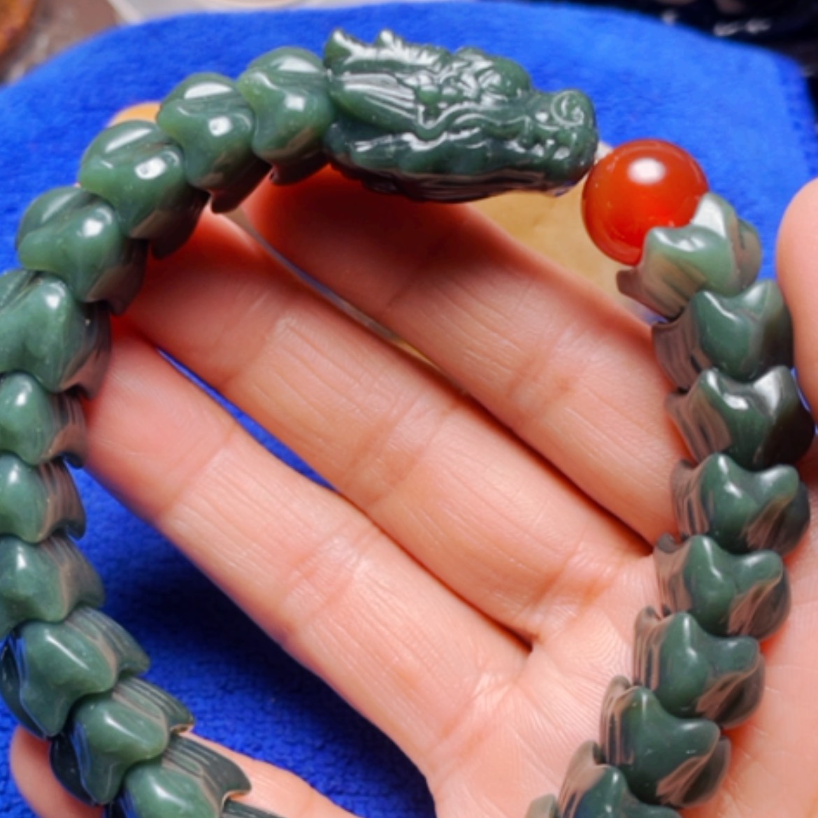 【闪购商品】新疆天宝石细胞舍利硅化铁泥石工艺品碧玺（处理）圣*