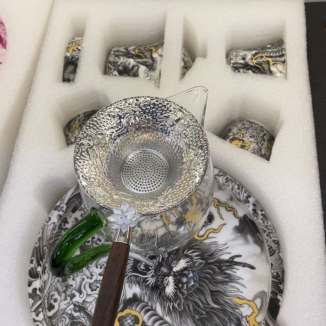 陶景德陶瓷盖碗茶具