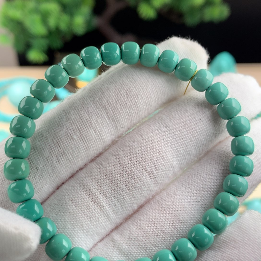 绿松石配珠卡6.5未镶嵌