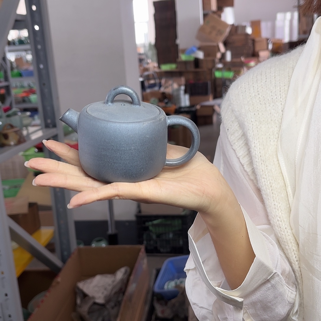 龙泉云间青瓷小米茶器