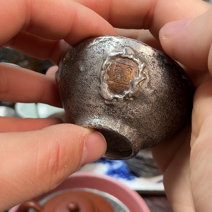 核桃两个球核桃两个球投茶器