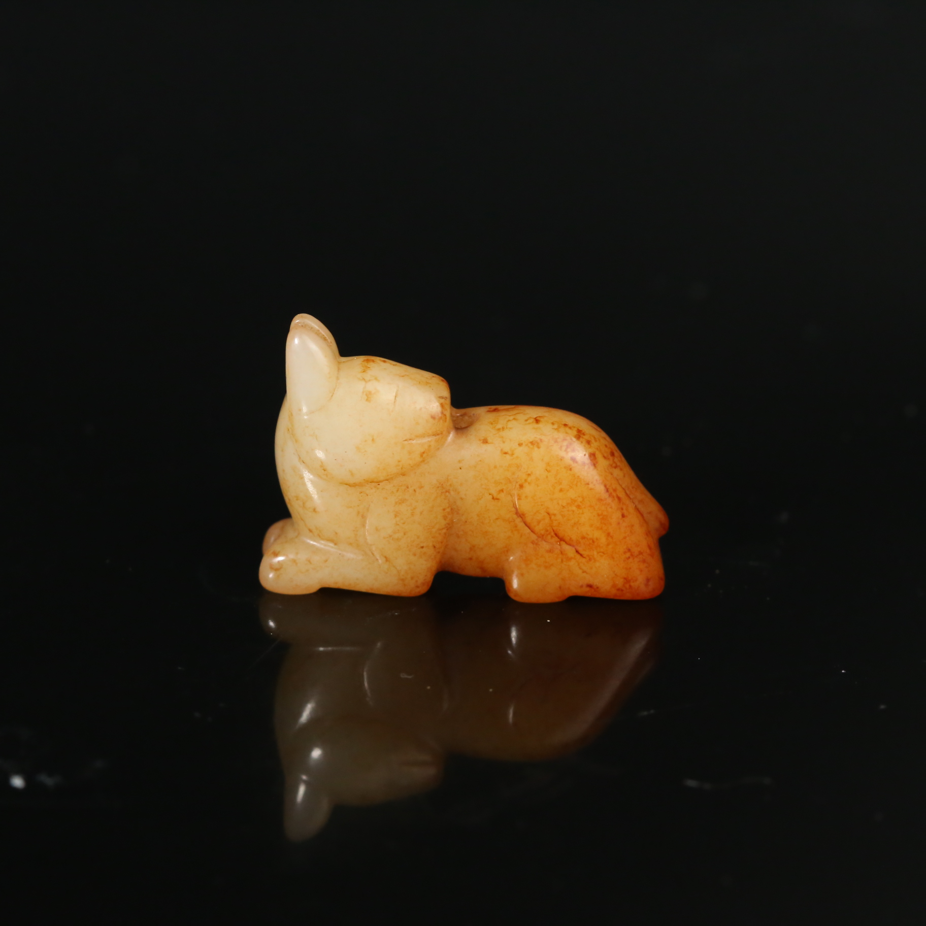 明代和田玉瑞兽勒子WDZC2510224010