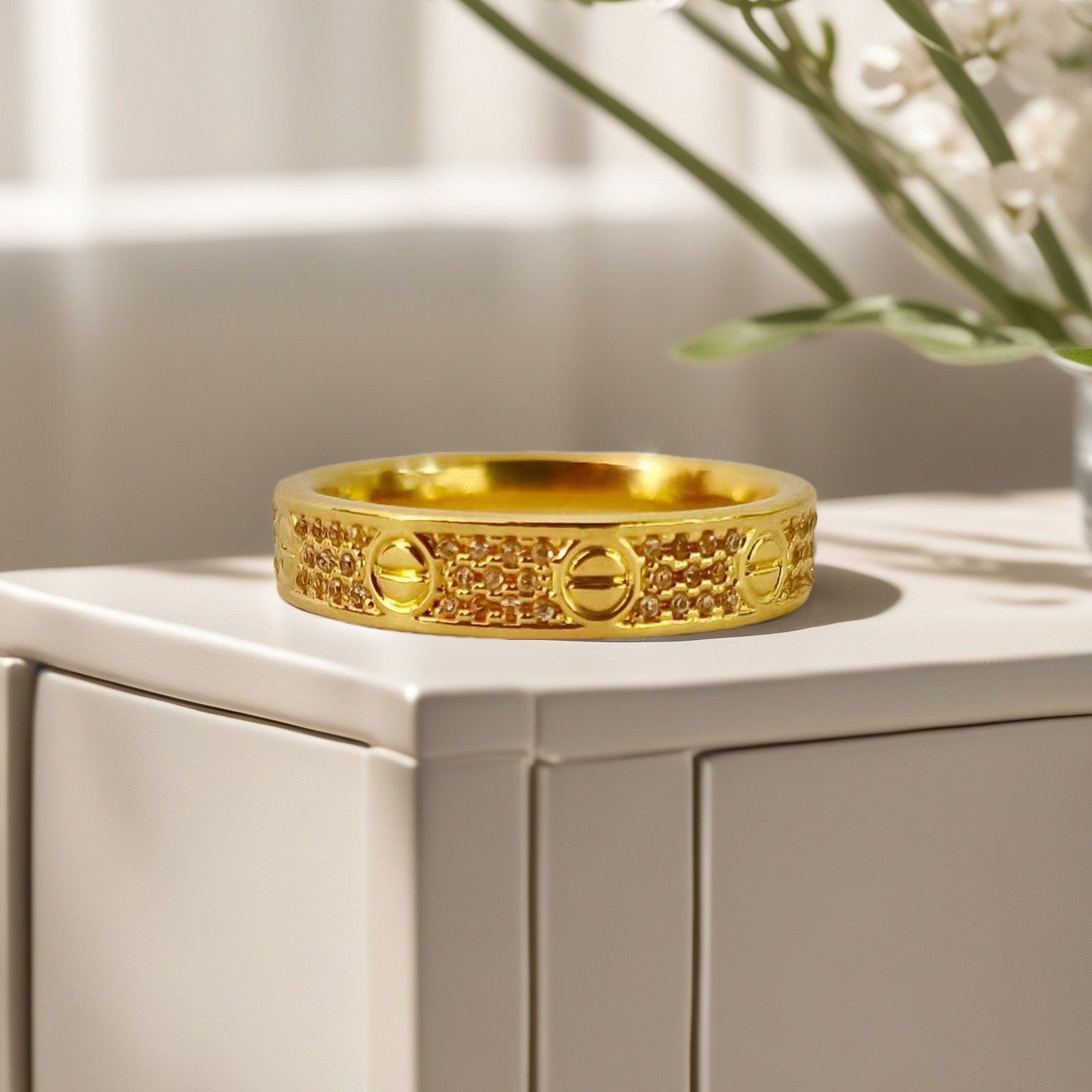 【质检发货】XM轻奢设计满天星戒指