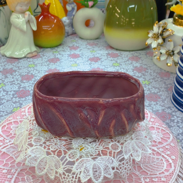 紫气东来多肉小花盆 6*12厘米 出口北欧尾单库存