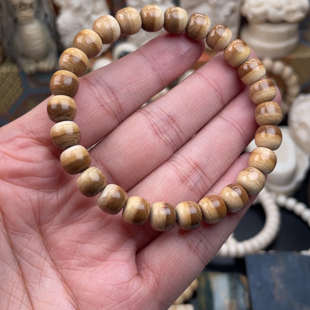 手串/手链/手镯猛犸象牙7*8汉堡珠