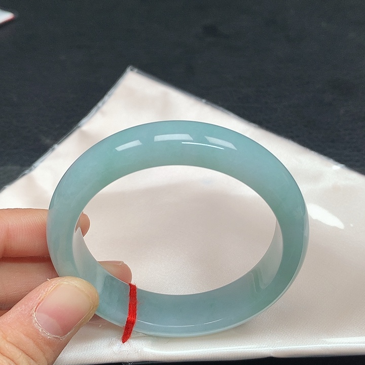 未镶嵌手镯翡翠55圈