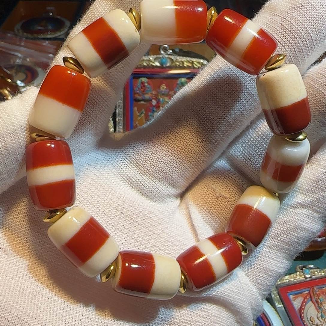 泥塑手链手工编织艺术