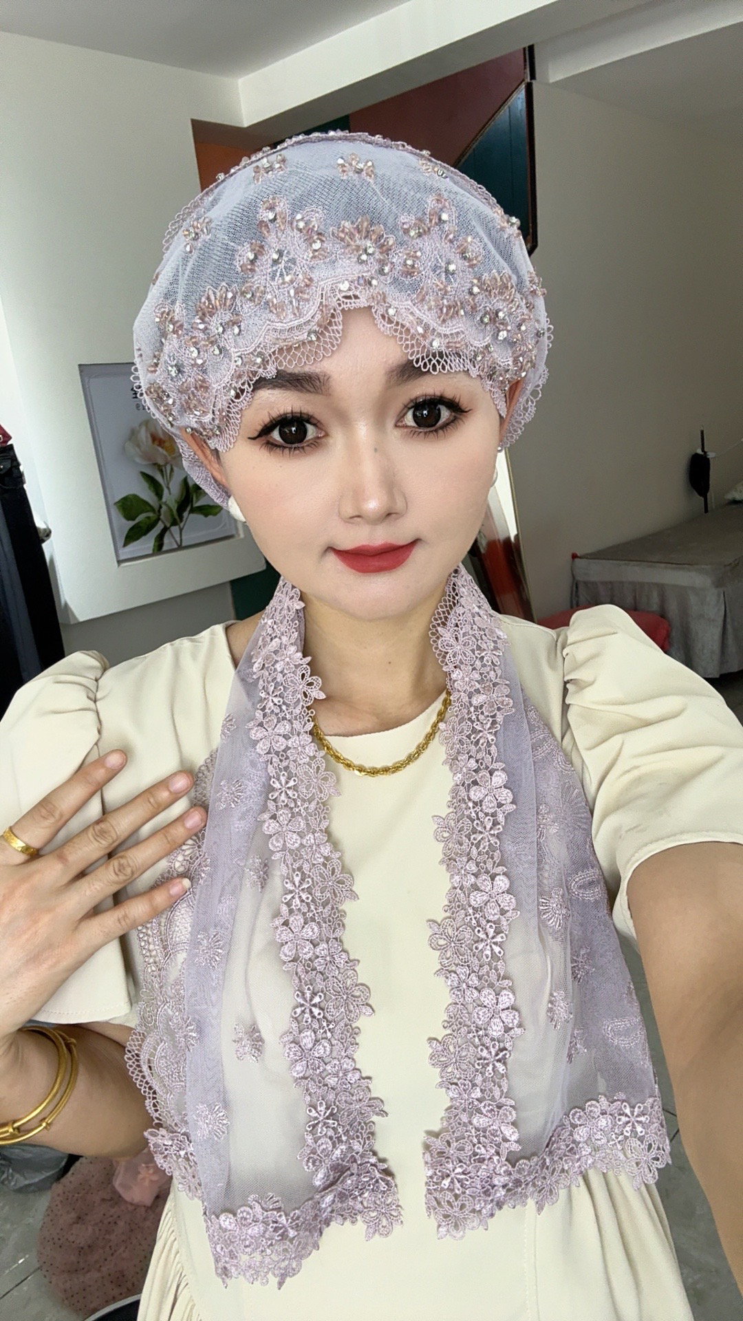 SM夏日新品高端设计重工披肩款