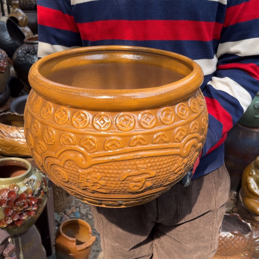 红陶高20口25无孔