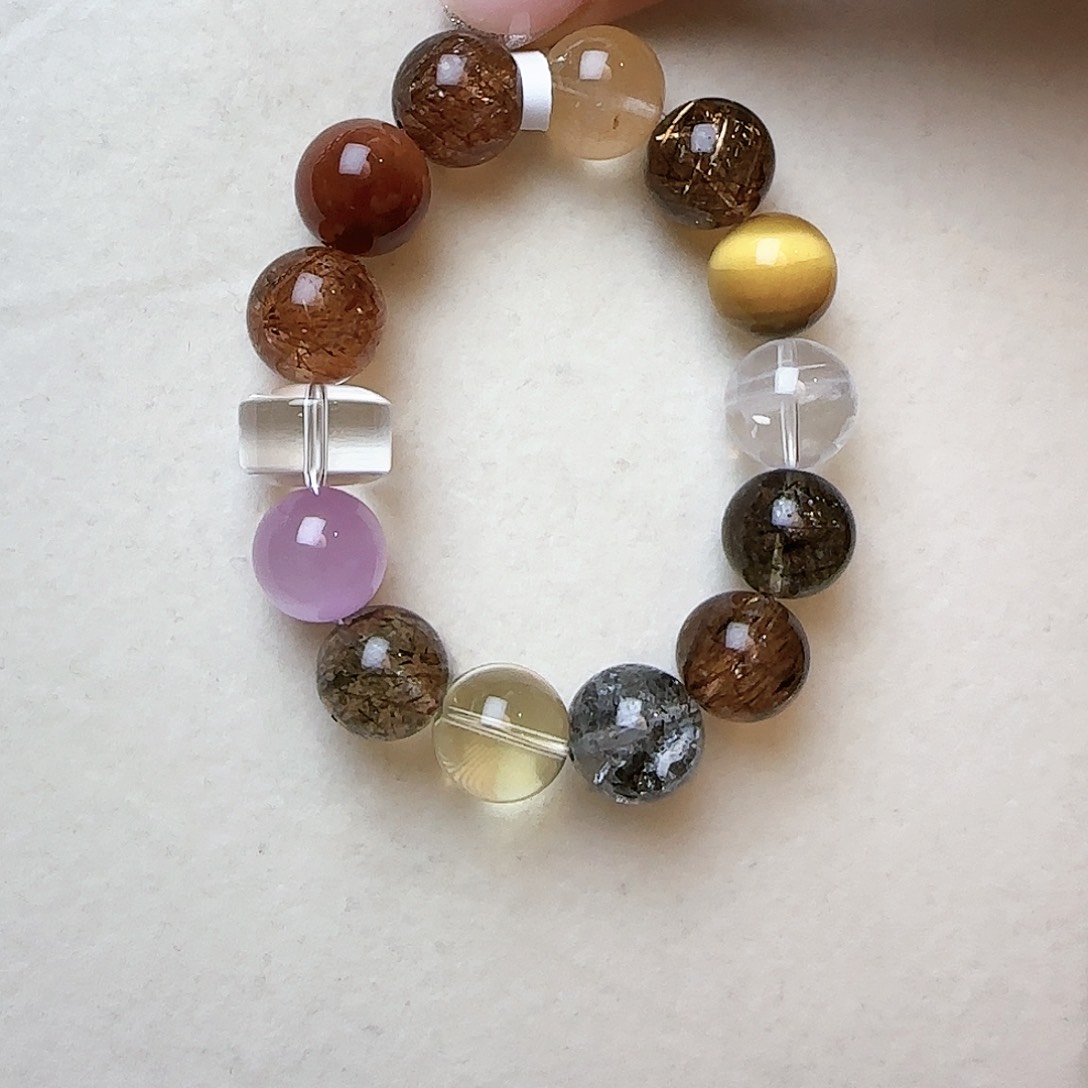 水晶手链未镶嵌云*儿大气的