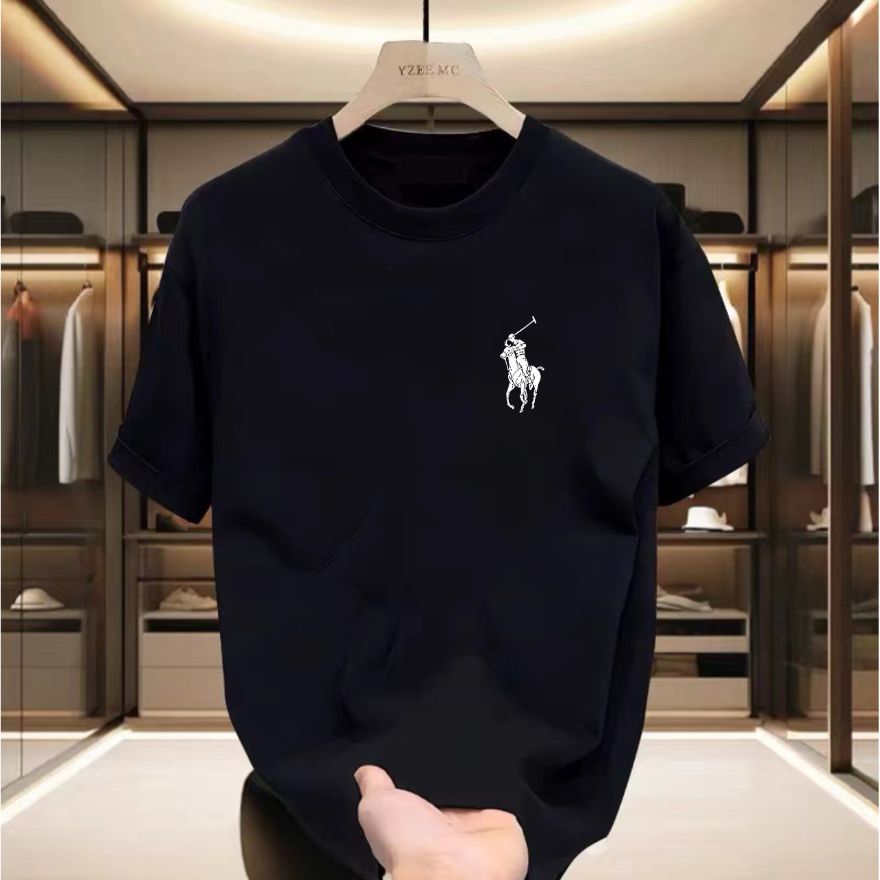 【100％纯棉】2025潮流纯棉圆领短袖百搭男女同款情侣款多种图案12