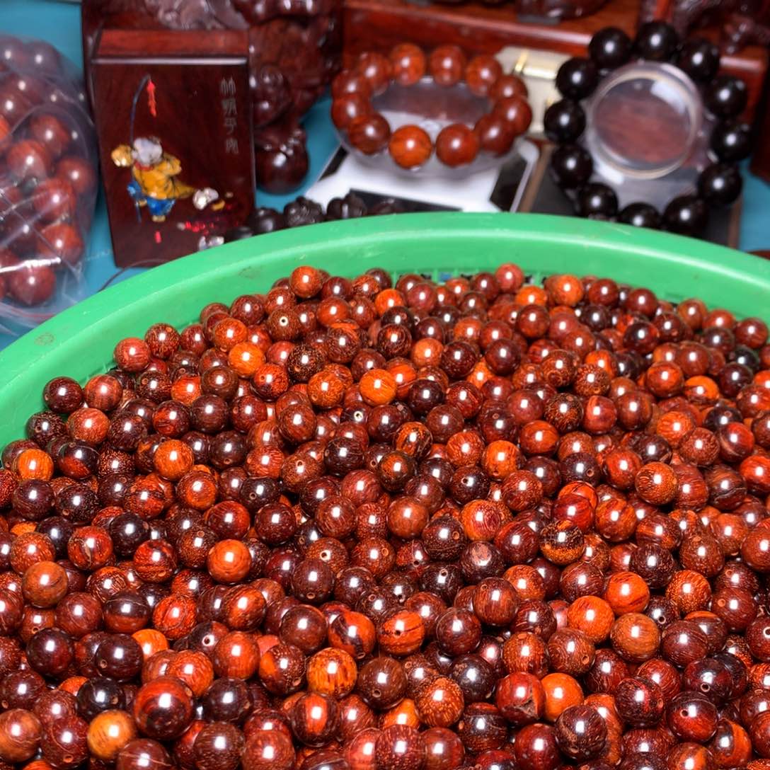 小叶紫檀手串/手链?***财