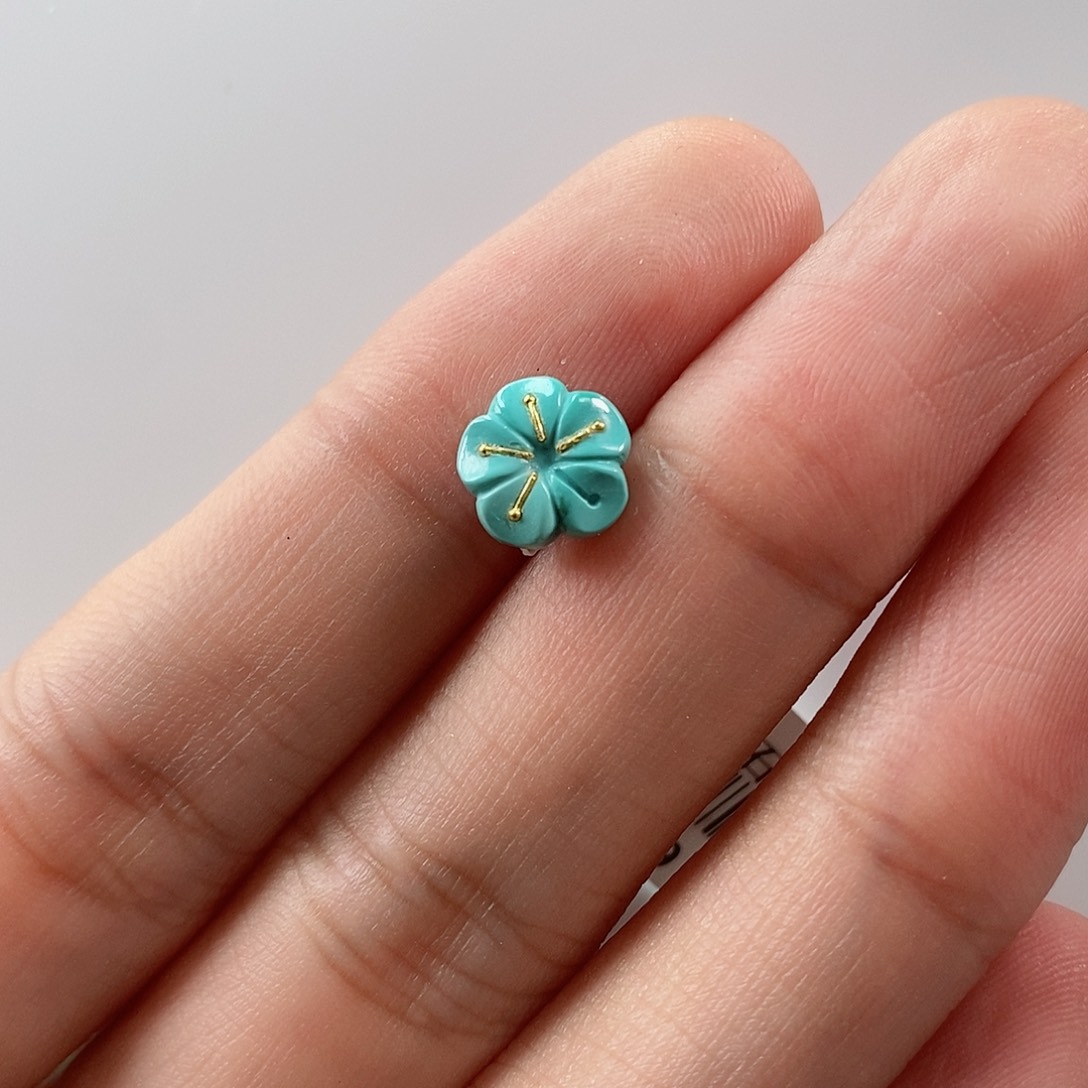 绿松石珠宝奇石足金镶嵌