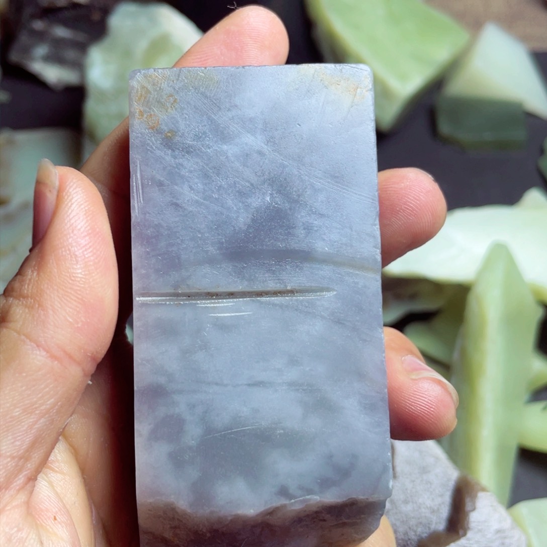 和田玉珠宝半成品未镶嵌