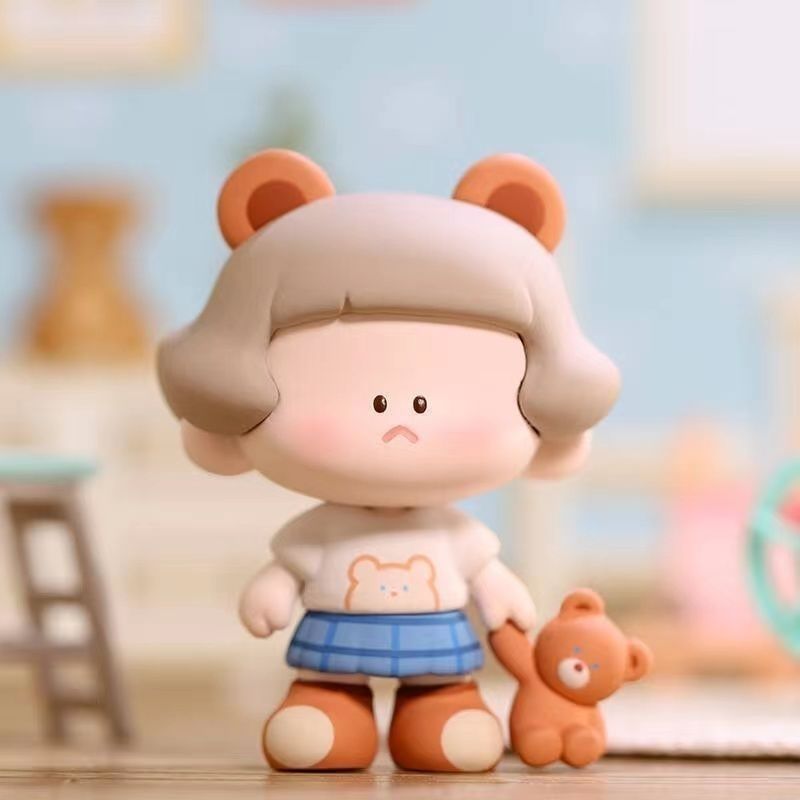 【拆盒】小曲奇闺蜜系列潮玩盲盒可爱手办