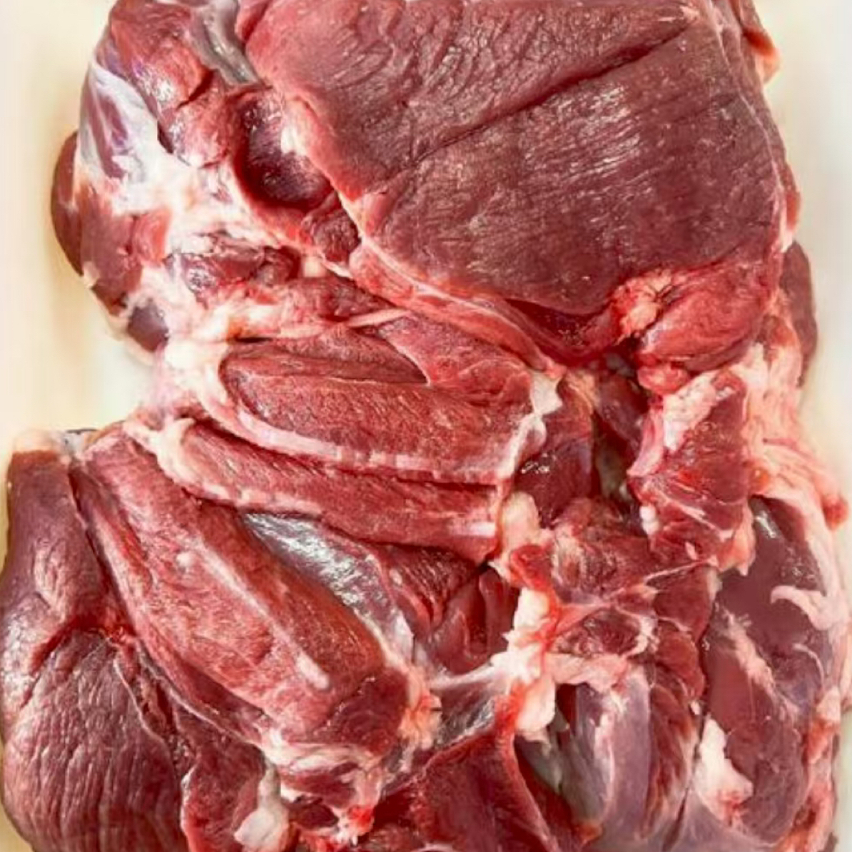 新鲜去骨羊腿肉适合烧烤火锅肉质鲜嫩