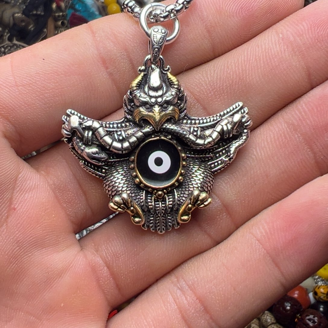 柏香籽/百香籽吊坠大鹏鸟