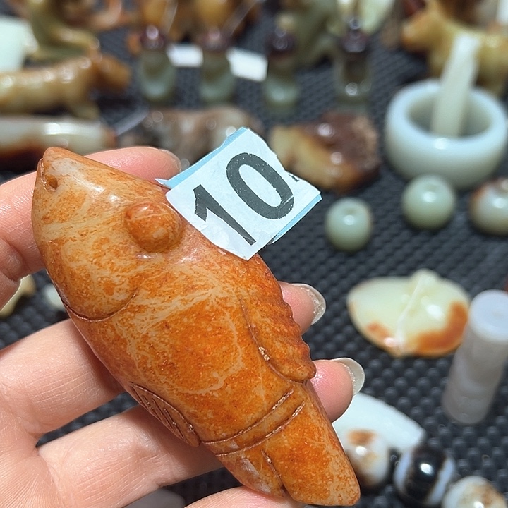 和田玉颈饰未镶嵌高*飞