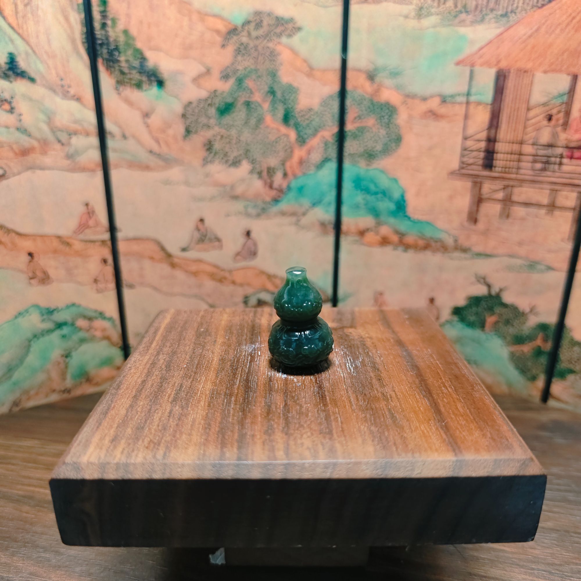 V和田玉福禄吊坠0874