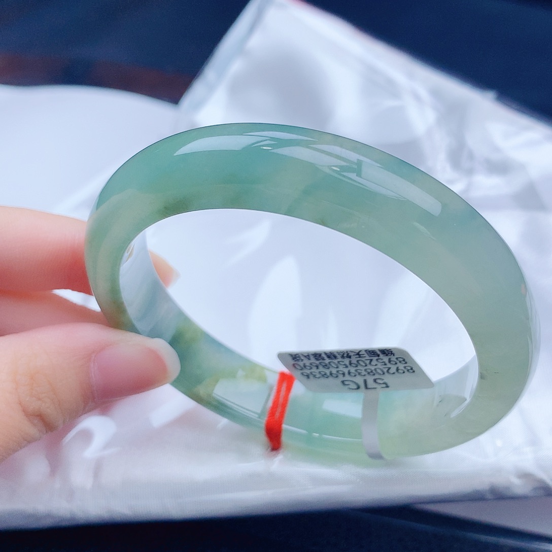 翡翠未镶嵌手镯缅甸天然翡翠a货手镯