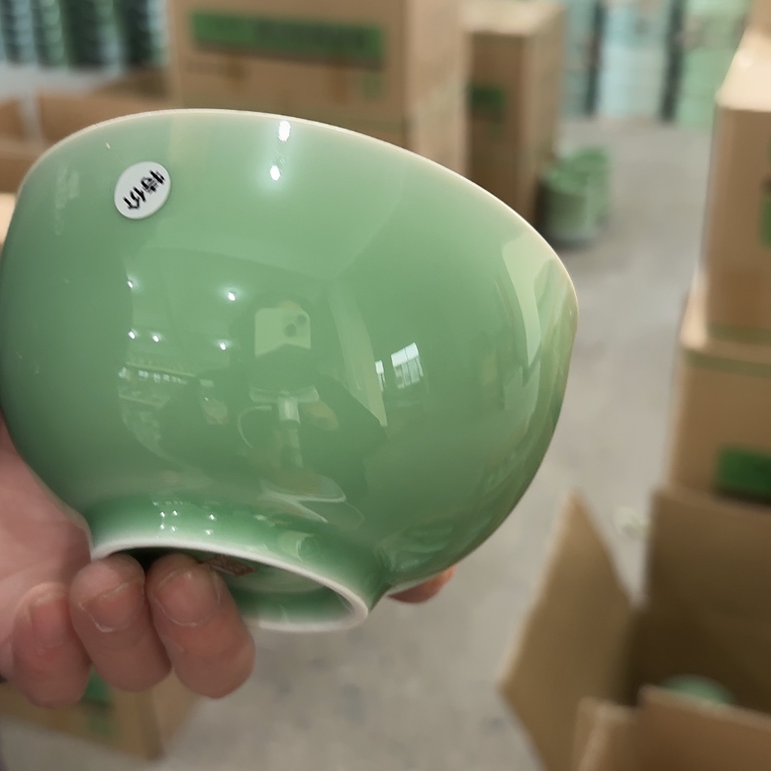 龙泉云间青瓷小米茶器