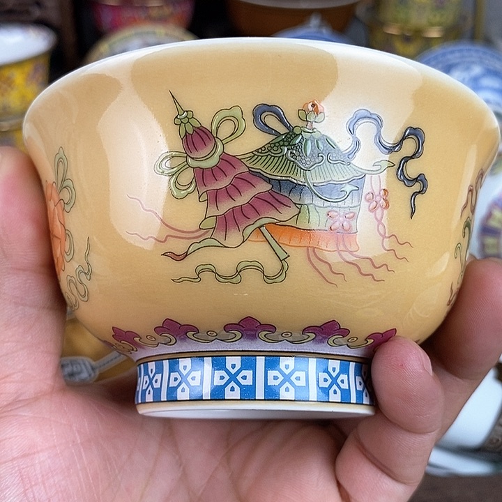 景德镇陶瓷藏式茶碗