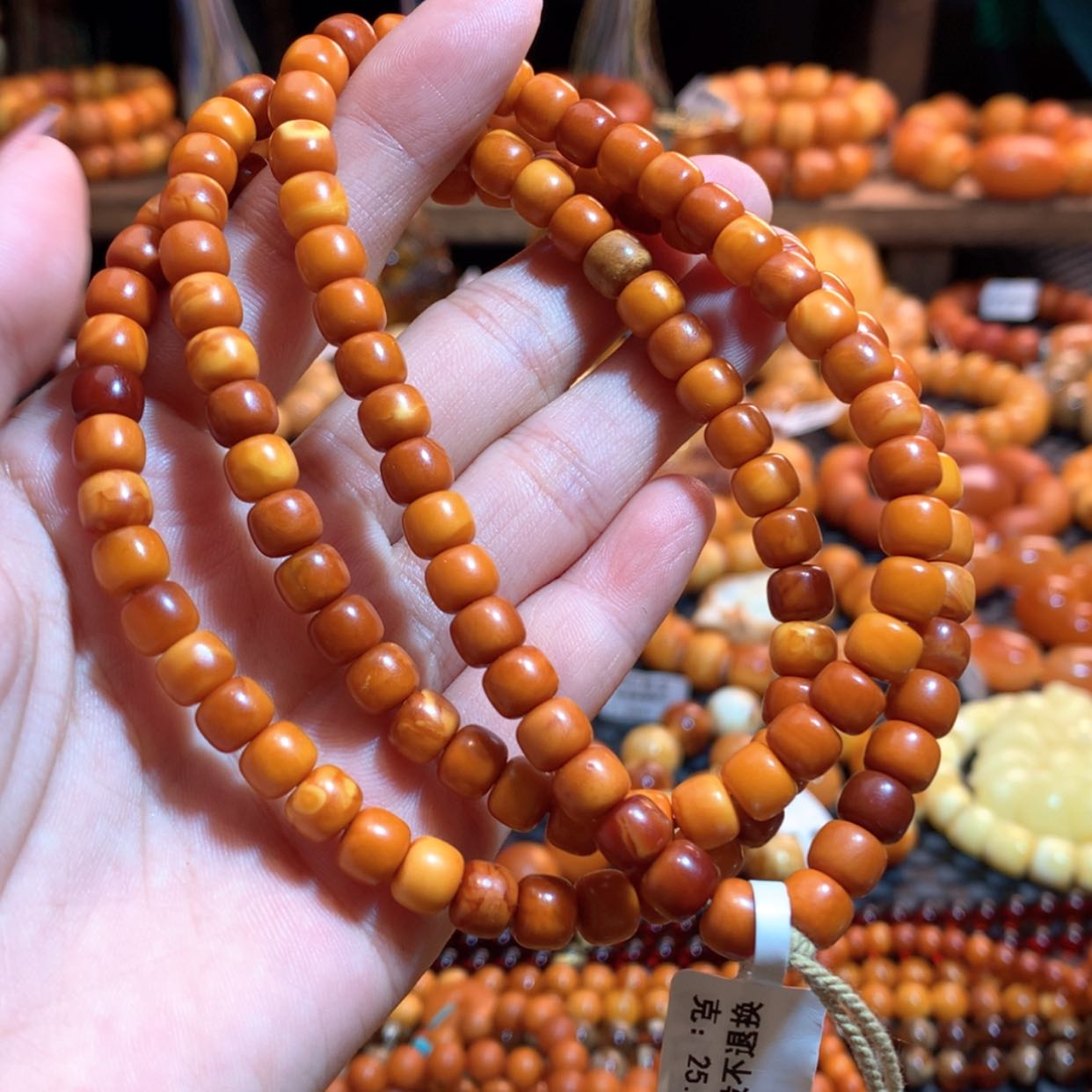 【闪购商品】手链琥珀未镶嵌Z**z蜜蜡