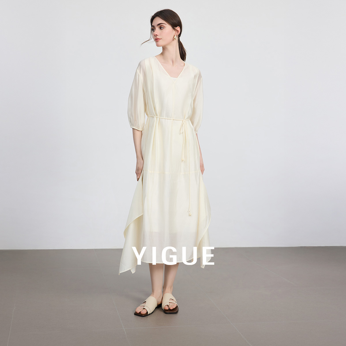 【大福专享】亦谷两件套短袖连衣裙女新款G5SAL036