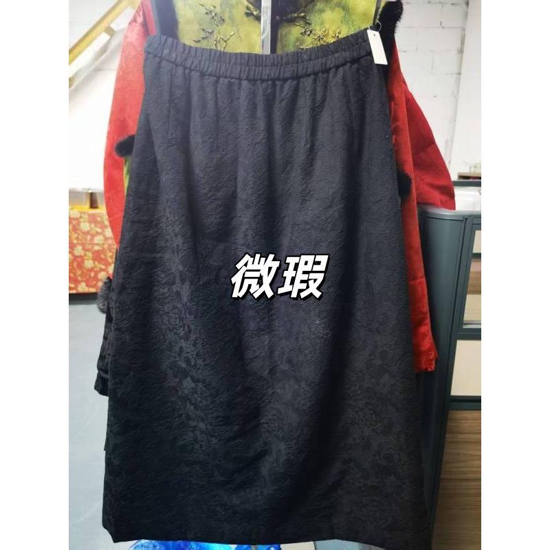 微瑕新中式气质半身裙00185