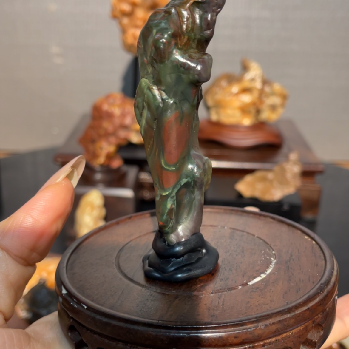 【闪购商品】蓄**发戈壁石