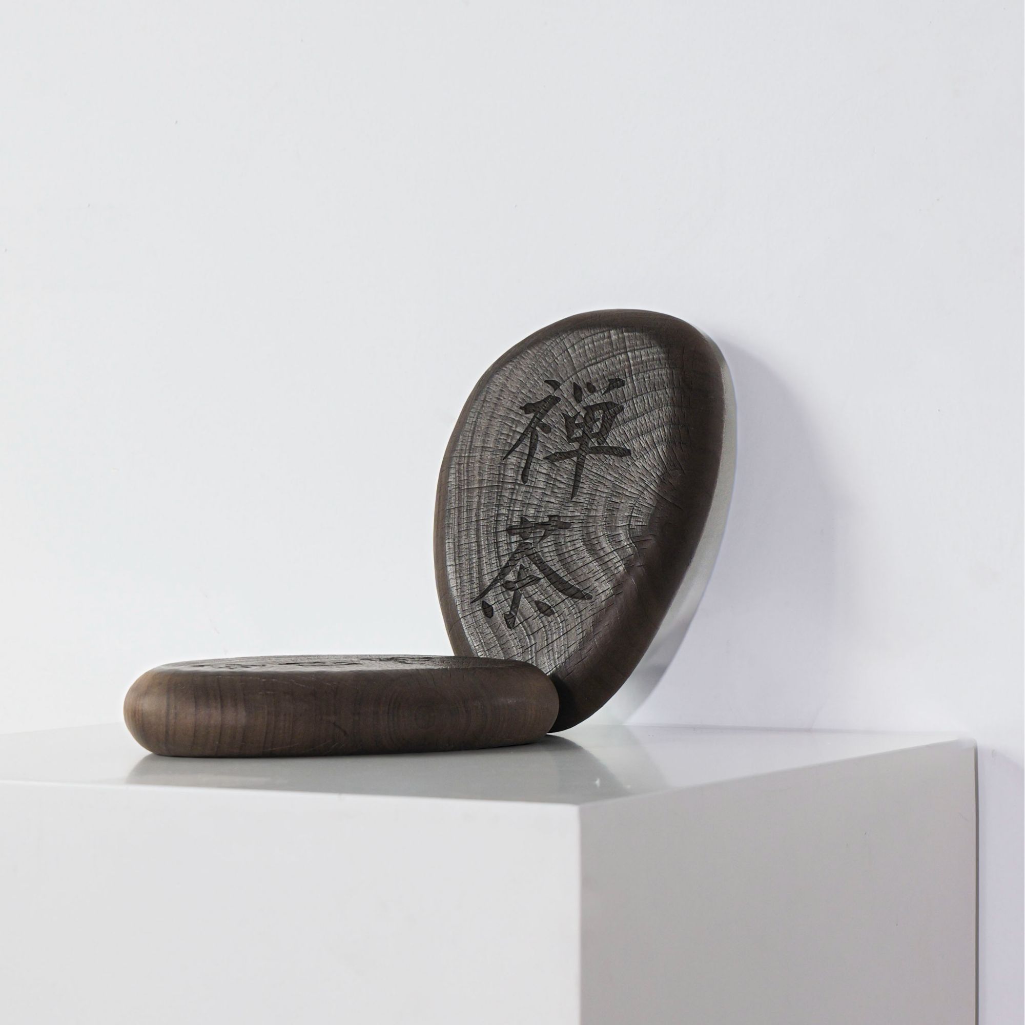 【银杏木中国风壶承】实木年轮原木风手工雕刻防烫杯垫手办摆件专用