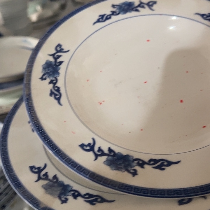 陶瓷8寸平盘两个陶瓷