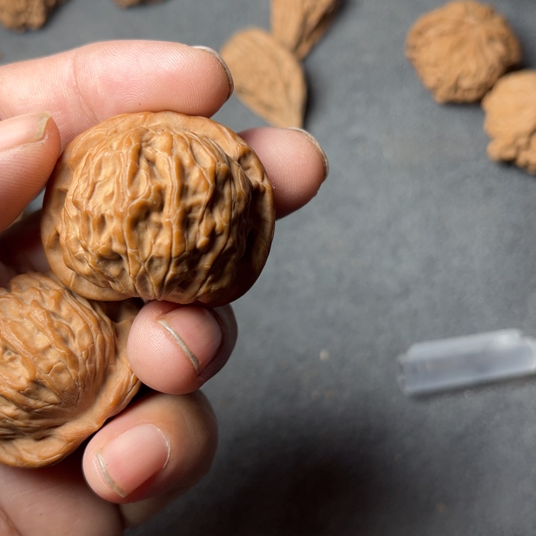 平***奇文玩核桃吊坠石门