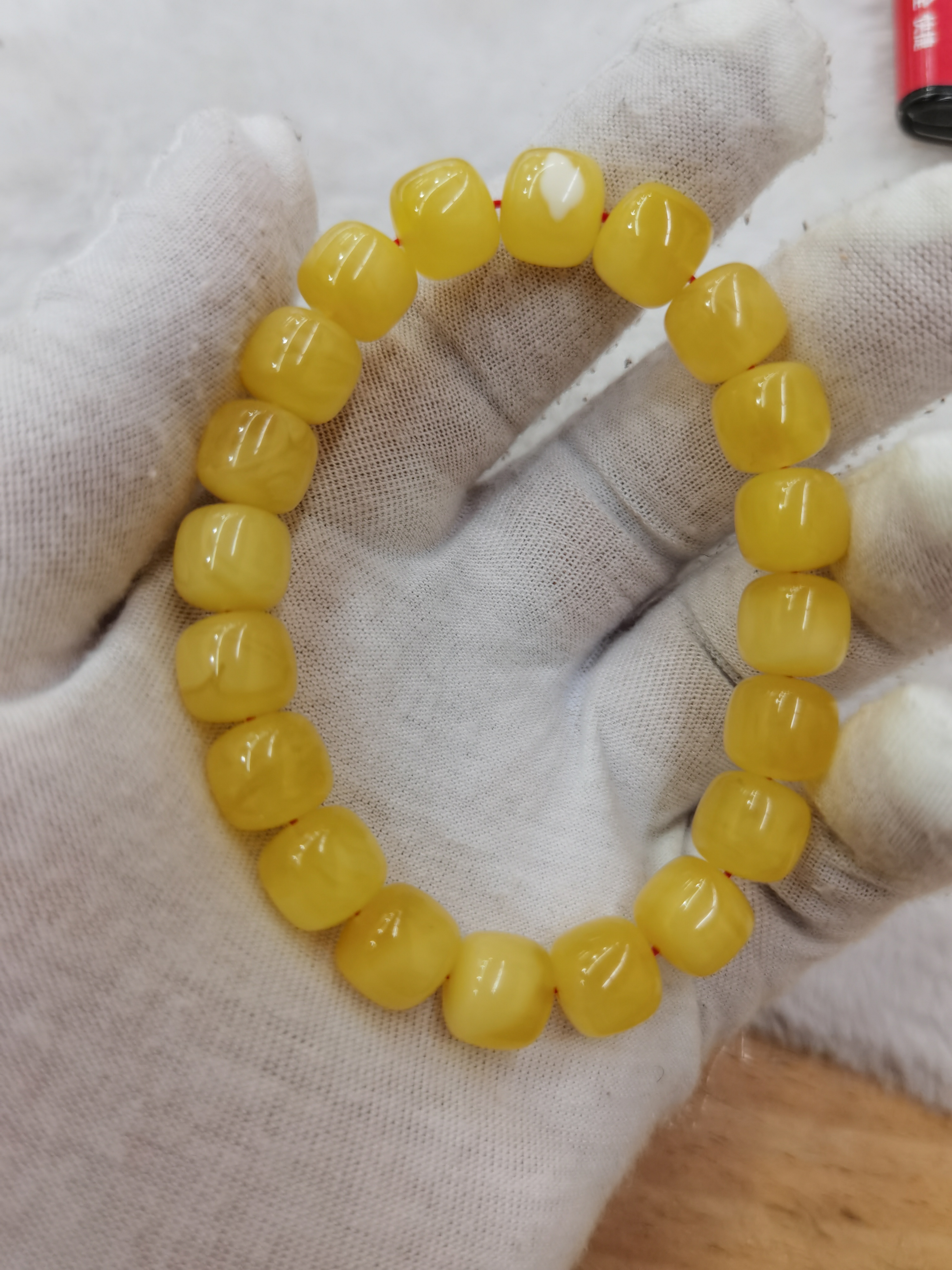 俄料鸡油黄，天然料