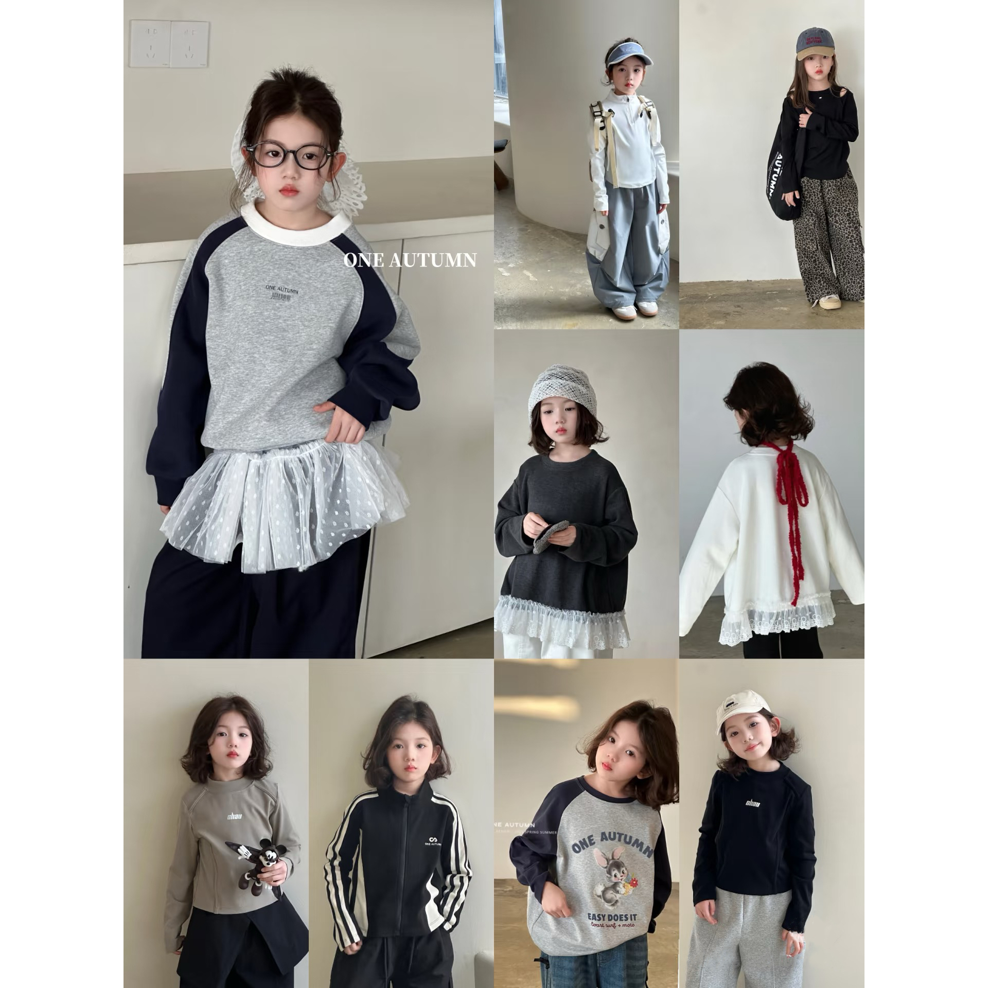 【101-175】秋款不加绒-实体品牌童装（直播展示为准）