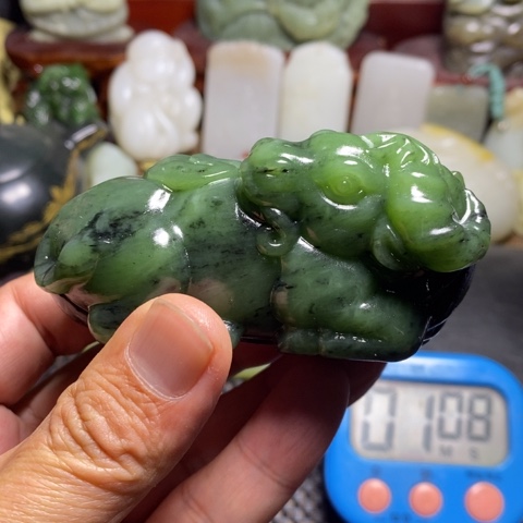 和田玉把件未镶嵌