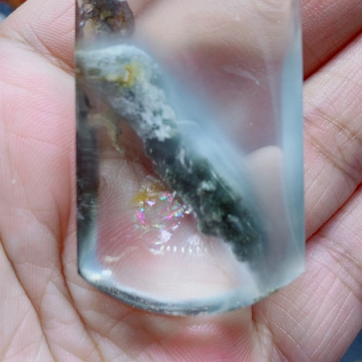 未镶嵌颈饰水晶蝶*水晶