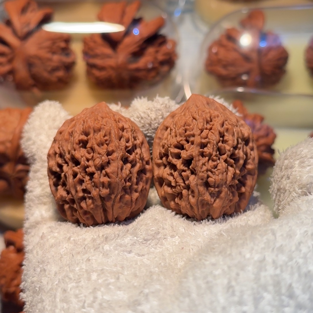 文玩核桃吊坠全品静配大蒜头36