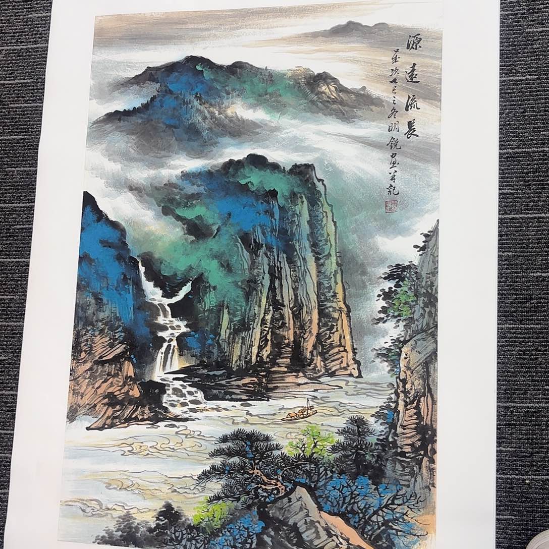 国画国画作品纯手绘