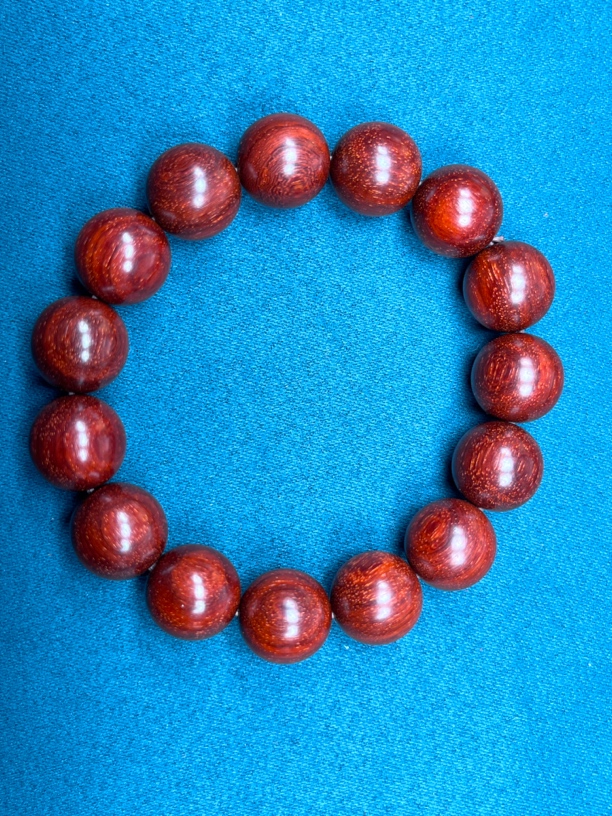 【原汁原味无胶无蜡】印度小叶紫檀手精工1.5*16老型，高油高密