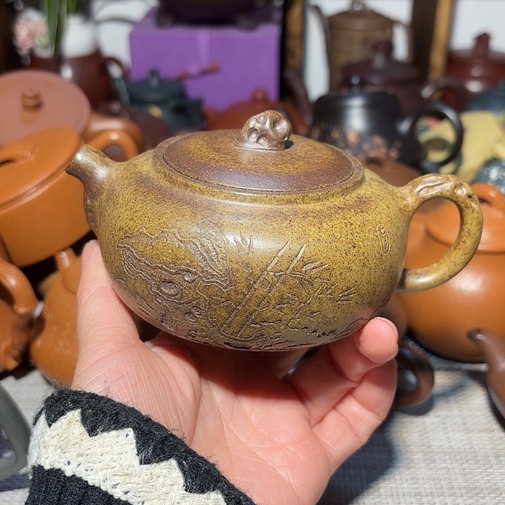 紫砂茶壶原矿宜兴紫砂