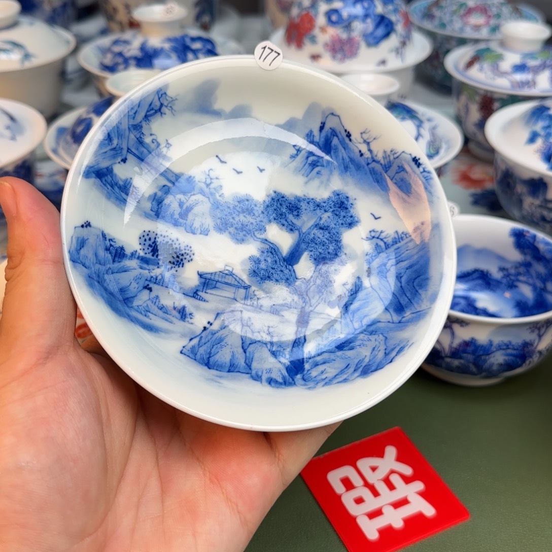 彦祖纯手工手绘茶具177