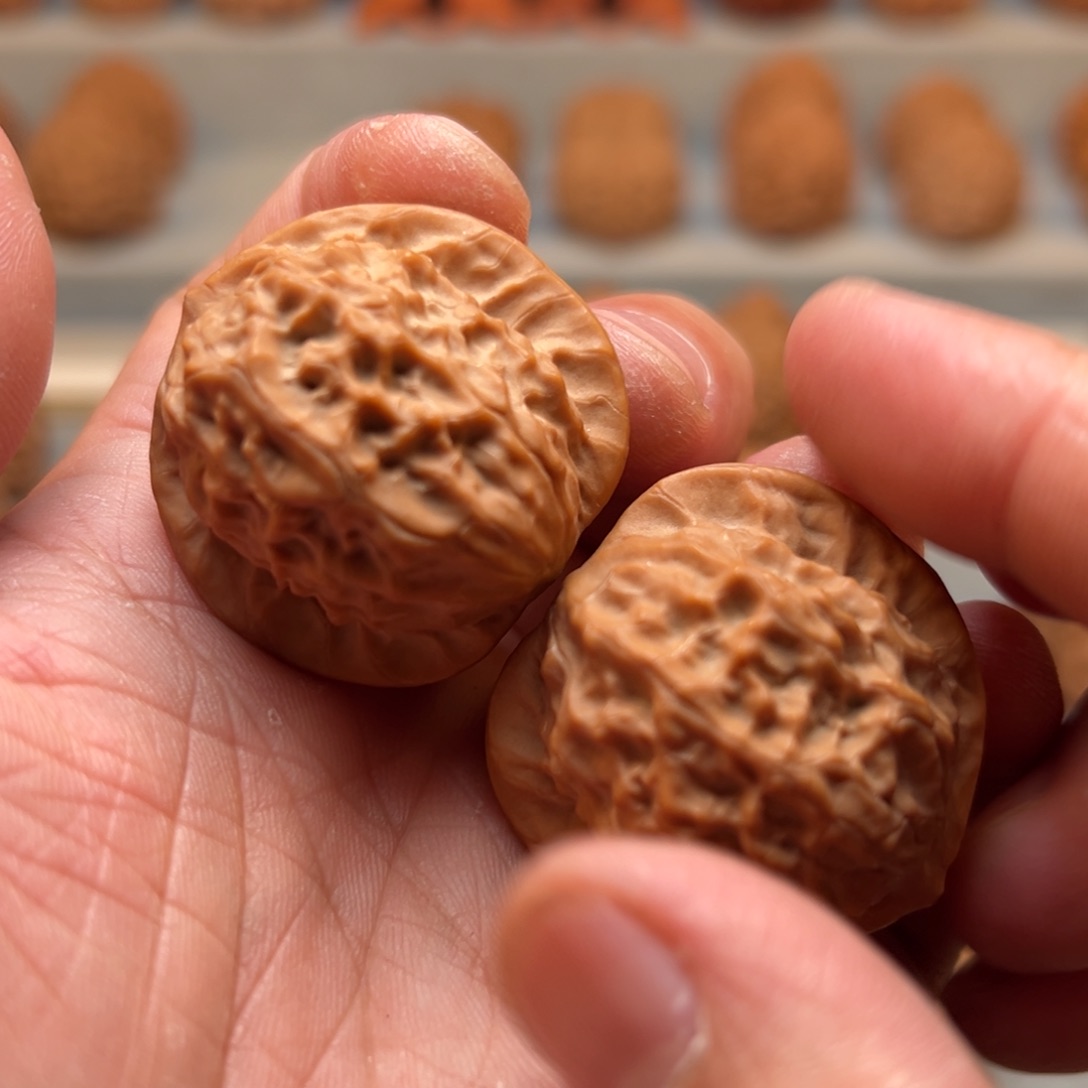 文玩核桃把件36瓷娃娃