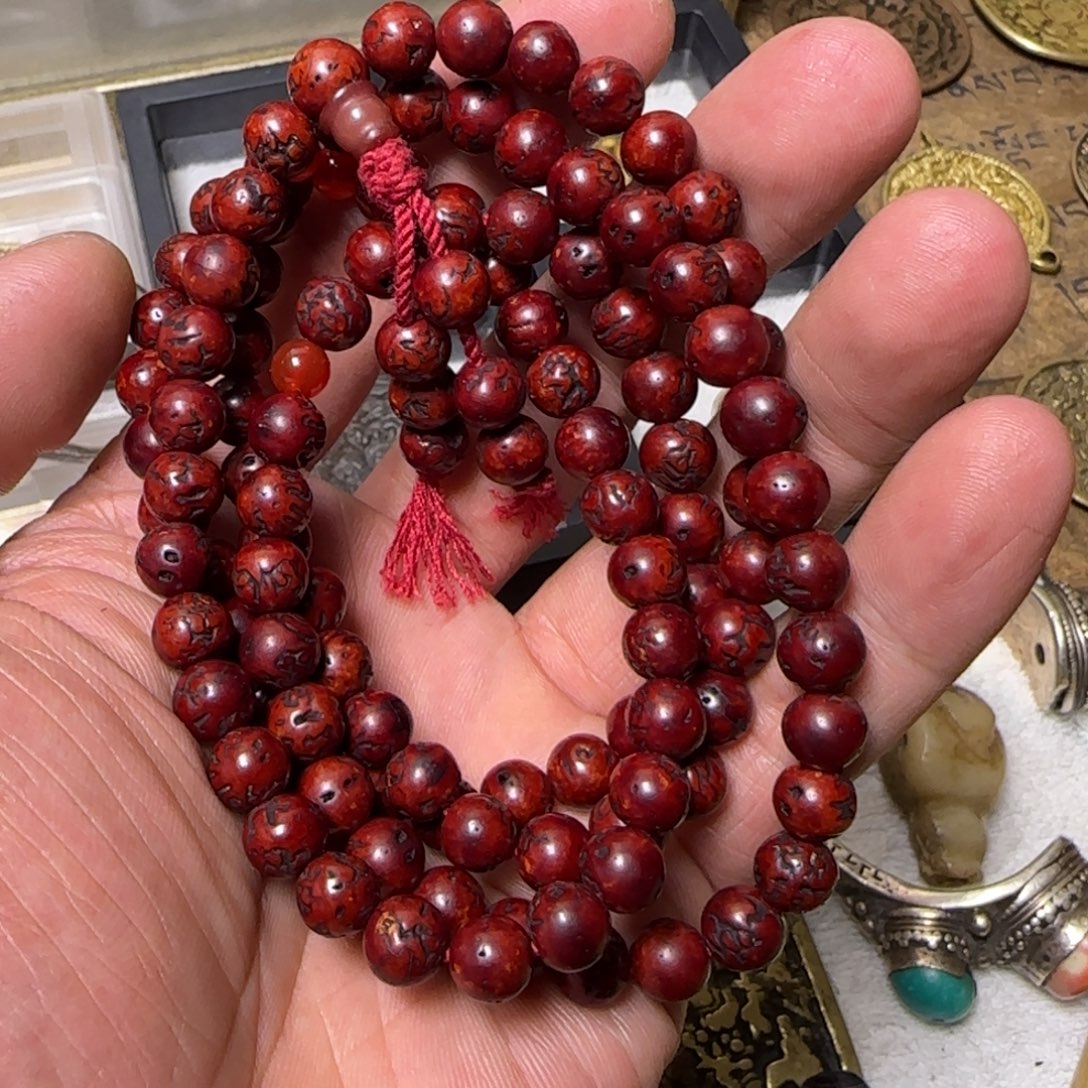 手串凤眼菩提藏区正圆磨皮福利