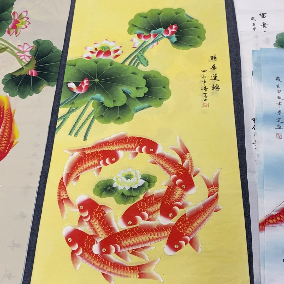 国画140✖️70工笔画画画画画画画