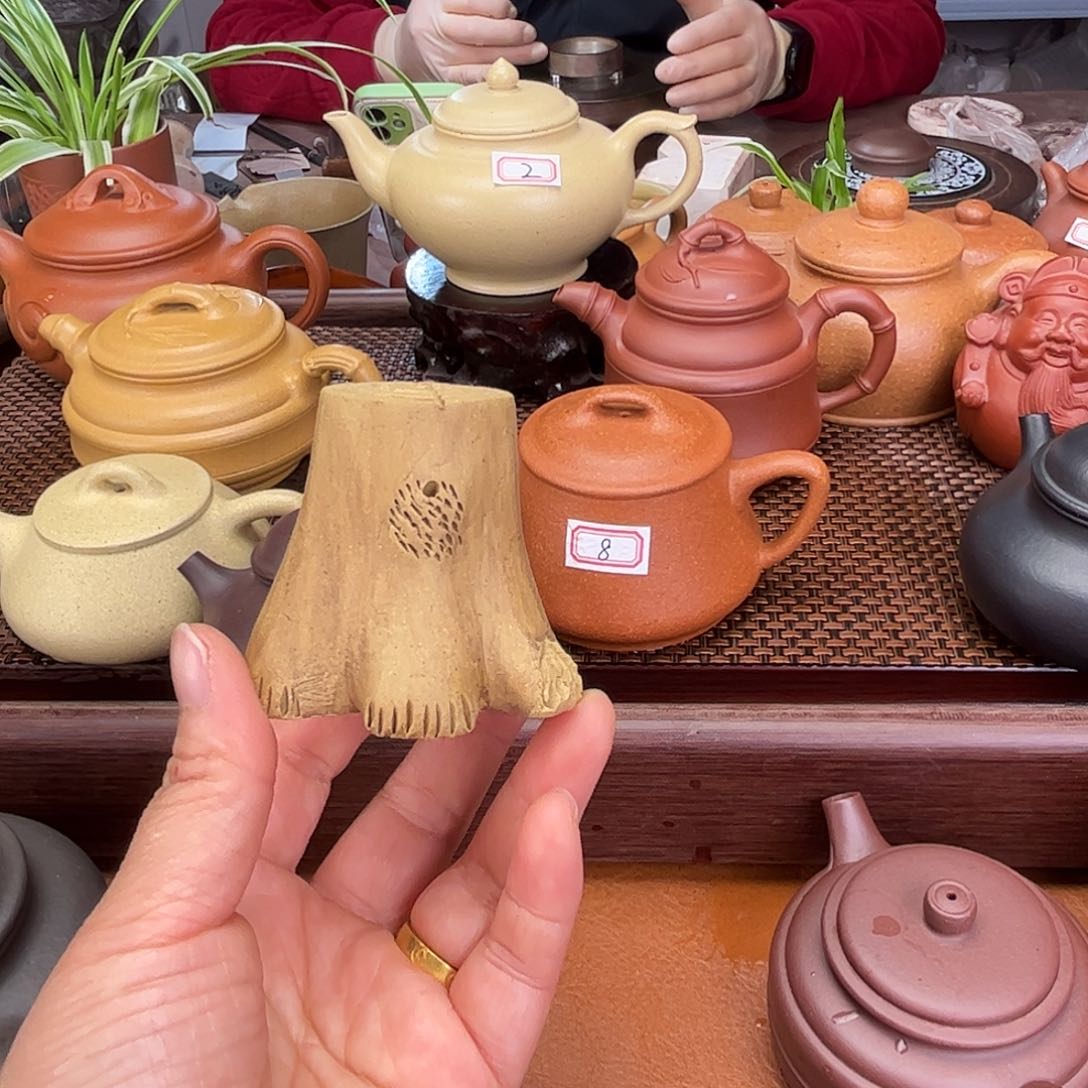 紫砂茶壶宜兴紫砂盖置