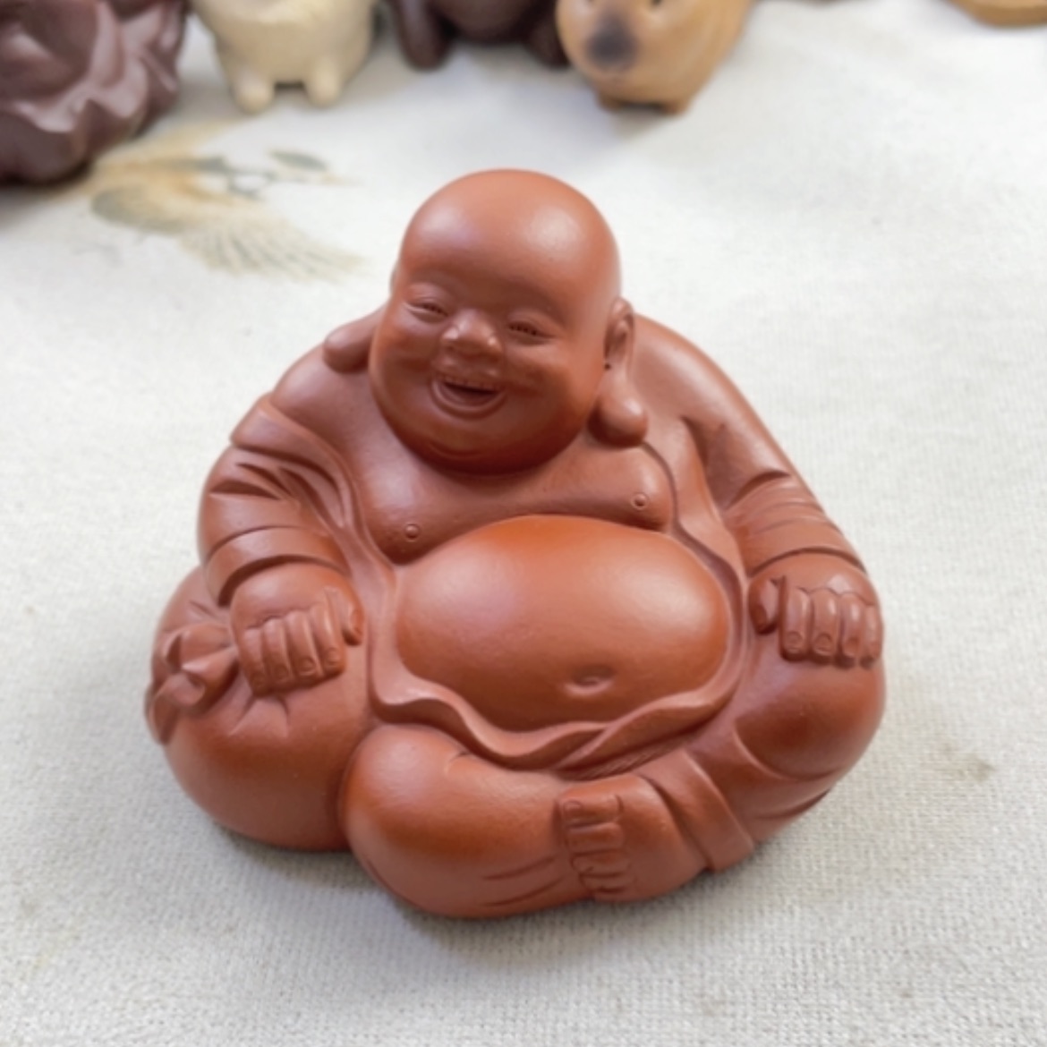 【闪购商品】紫砂茶宠A**@紫砂弥勒